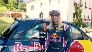 Tamara Molinaro, il rally sarà donna