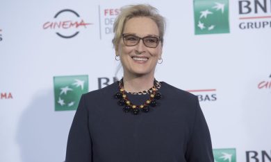 Meryl Streep alla Festa del cinema di Roma: “Sosterrò Fuocoammare”