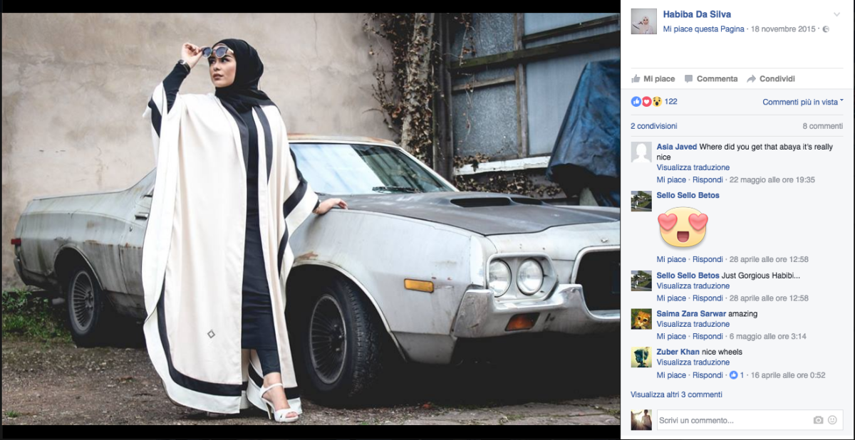 La blogger musulmana che vende hijab personalizzati La blogger musulmana che vende hijab personalizzati