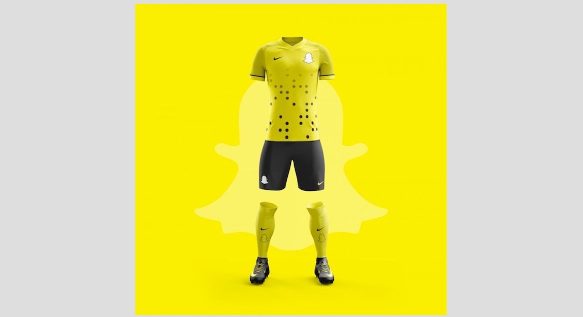 Ecco le divise da calcio di Facebook e Twitter