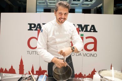 Panorama d’Italia Milano: showcooking di Andrea Berton