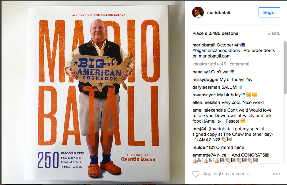 Chi è Mario Batali, lo chef italoamericano che cucina per Renzi alla Casa Bianca Chi è Mario Batali, lo chef italoamericano che cucina per Renzi alla Casa Bianca