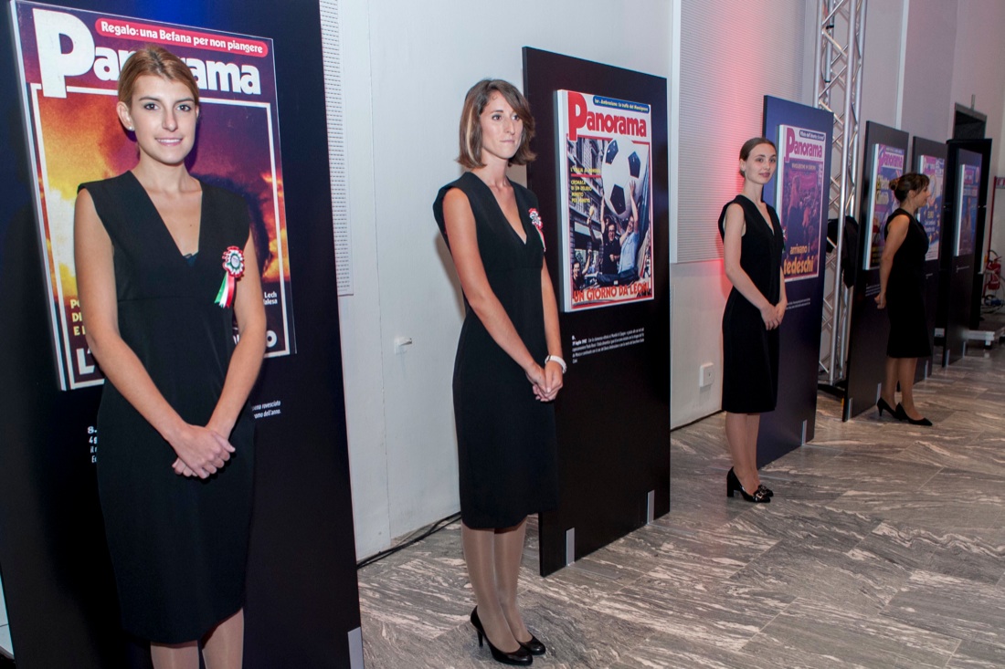 Le copertine di Panorama tornano in mostra a Milano Le copertine di Panorama tornano in mostra a Milano