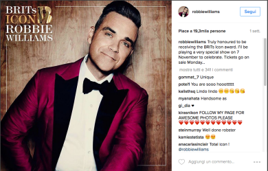 Robbie Williams: “Ho usato troppo botox”
