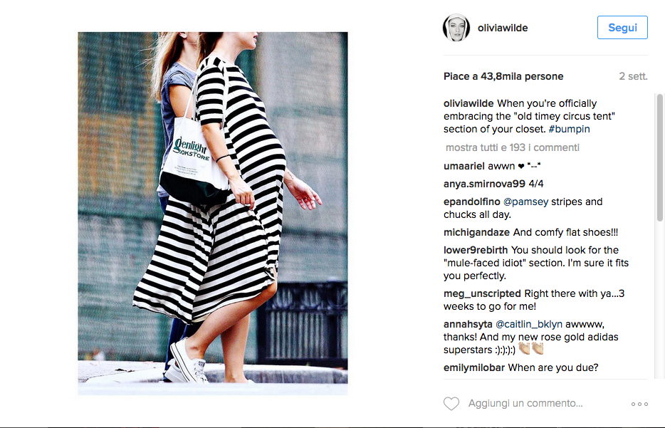 Olivia Wilde mamma bis Olivia Wilde mamma bis