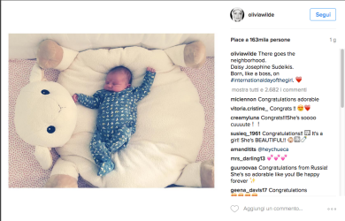 Olivia Wilde mamma bis