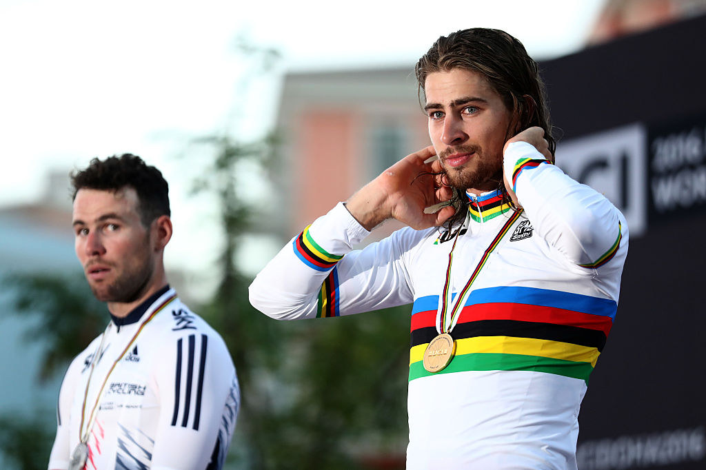 Ciclismo: Peter Sagan fa il bis, è ancora campione del mondo su strada Ciclismo: Peter Sagan fa il bis, è ancora campione del mondo su strada