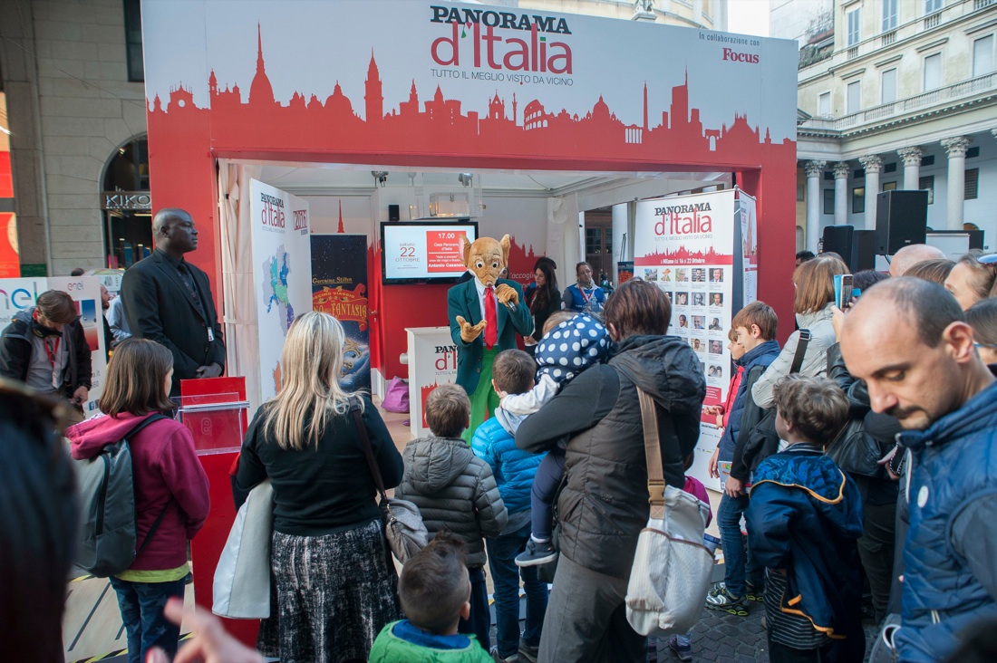 Geronimo Stilton incontra i suoi amici lettori a Milano
