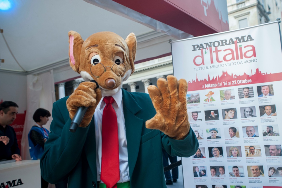 Geronimo Stilton incontra i suoi amici lettori a Milano