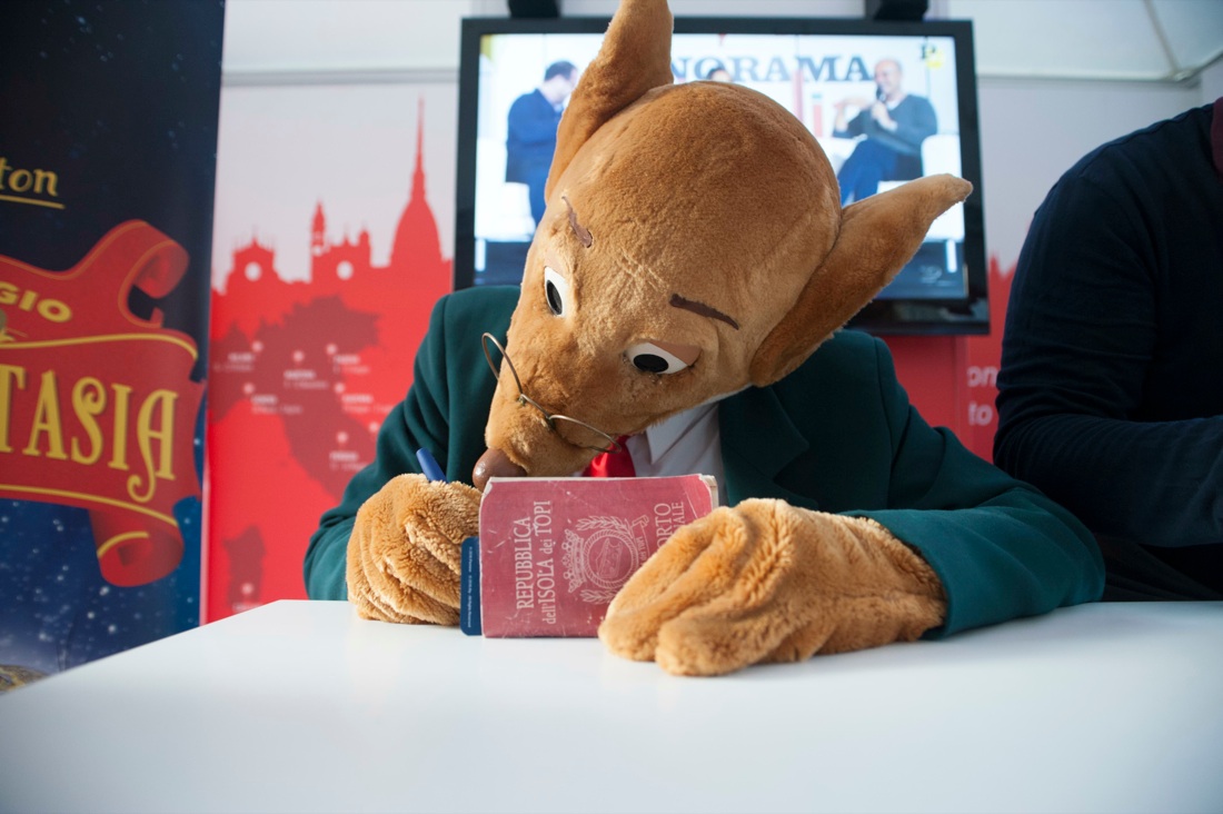 Geronimo Stilton incontra i suoi amici lettori a Milano