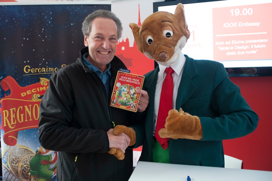 Geronimo Stilton incontra i suoi amici lettori a Milano