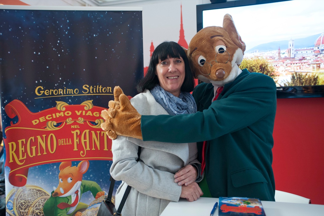 Geronimo Stilton incontra i suoi amici lettori a Milano