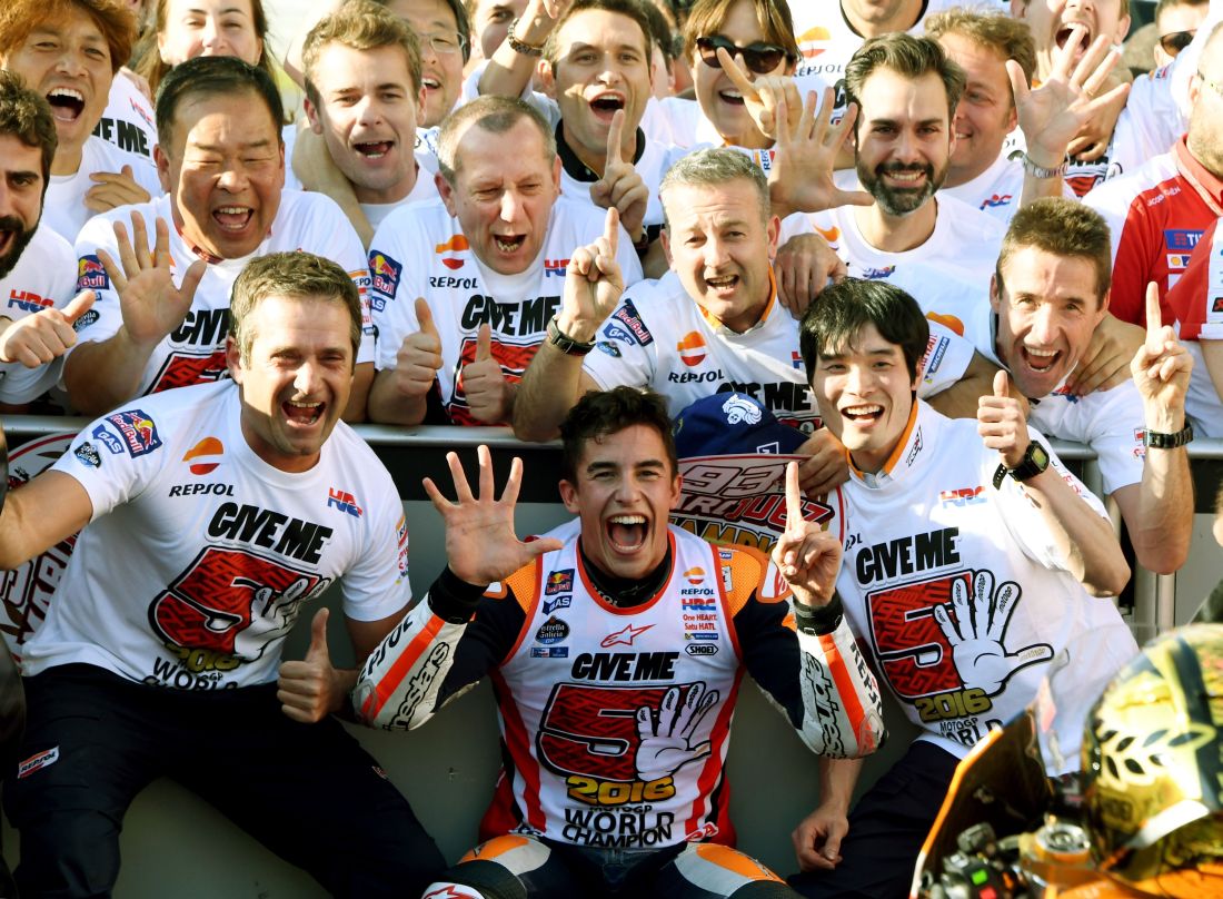 MotoGp, Gp Giappone: Marquez è il campione del mondo 2016 MotoGp, Gp Giappone: Marquez è il campione del mondo 2016