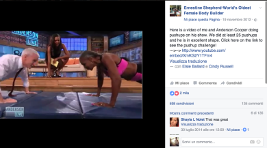 Ha 80 anni la body buider più anziana del mondo