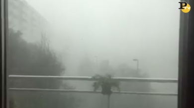 Tromba d’aria a Genova | video