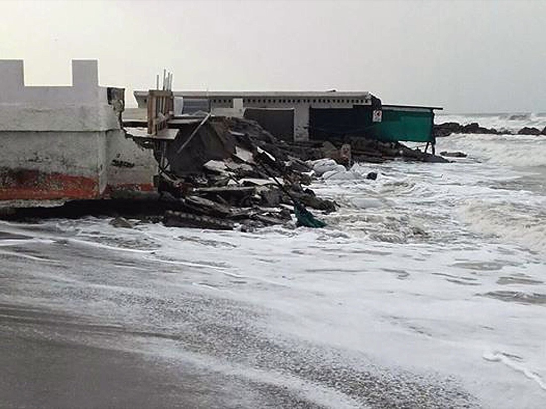 Maltempo: tromba d’aria a Genova (video), neve in Piemonte e Val d’Aosta