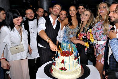 Le feste vip della settimana