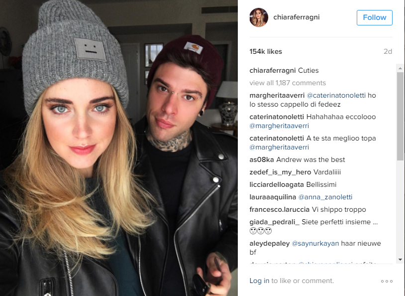 Chiara Ferragni vs Curtney Love: la lite diventa “social” Chiara Ferragni vs Curtney Love: la lite diventa “social”