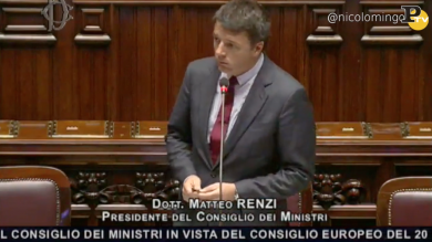 Renzi a Brunetta: “e’ giù perché non ha vinto il Nobel”. Bagarre alla Camera