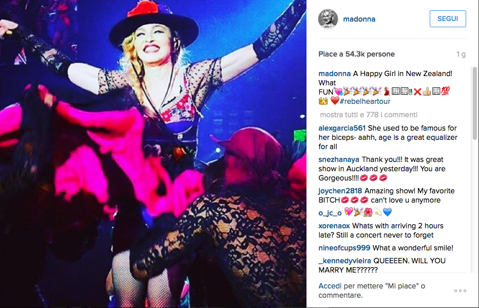 Lourdes: selfie hot per la figlia di Madonna