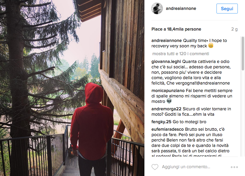 Belén Rodriguez: “Io e Iannone siamo due innamorati folli”