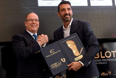 Buffon e il Golden Foot 2016 nel momento più difficile