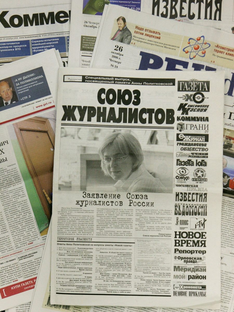 10 anni fa l’omicidio di Anna Politkovskaya 10 anni fa l’omicidio di Anna Politkovskaya