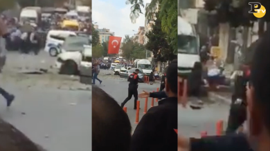 Istanbul: autobomba e spari fuori da stazione di Polizia | video