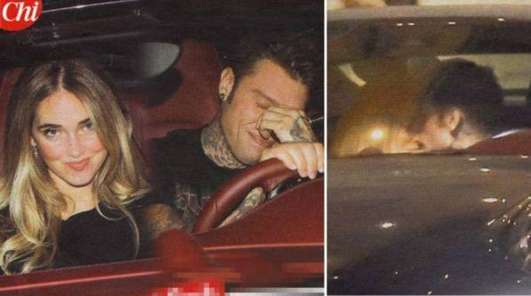 Fedez e Chiara Ferragni, il bacio della verità