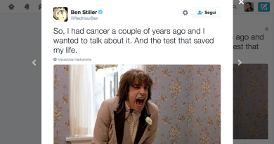 Ben Stiller: “Ho avuto il cancro”