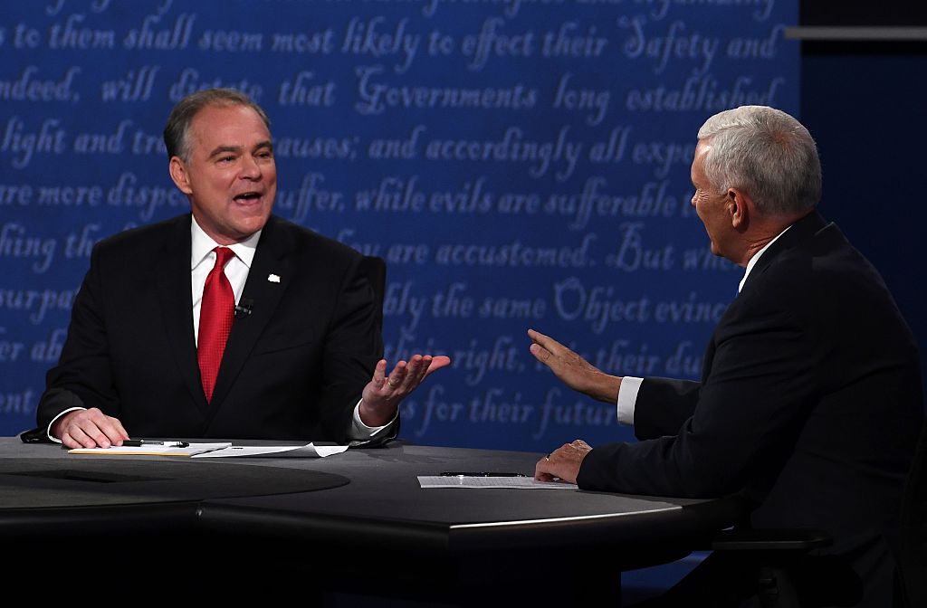 Kaine vs Pence, duro scontro tra i vice di Clinton e Trump Kaine vs Pence, duro scontro tra i vice di Clinton e Trump