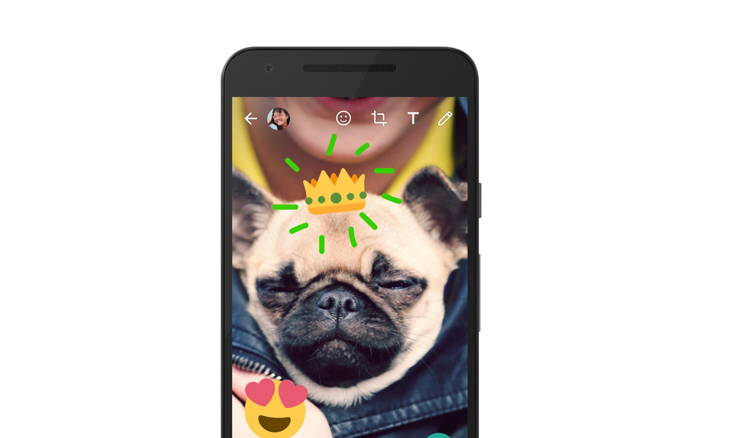 WhatsApp: come aggiungere disegni, scritte ed emoji sulle foto