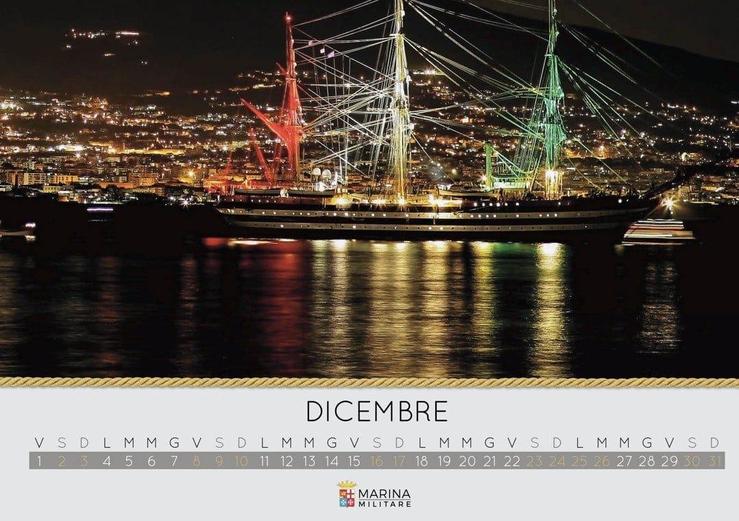 Calendario 2017 della Marina Militare: le prime foto