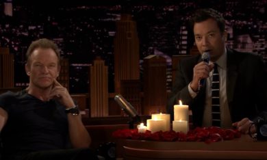 Sting e Jimmy Fallon leggono sms sexy