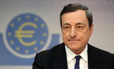 Mario Draghi: “La ripresa nell’Eurozona è modesta, ma robusta”