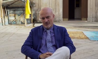 Non c’è più religione: Claudio Bisio dal set – Video