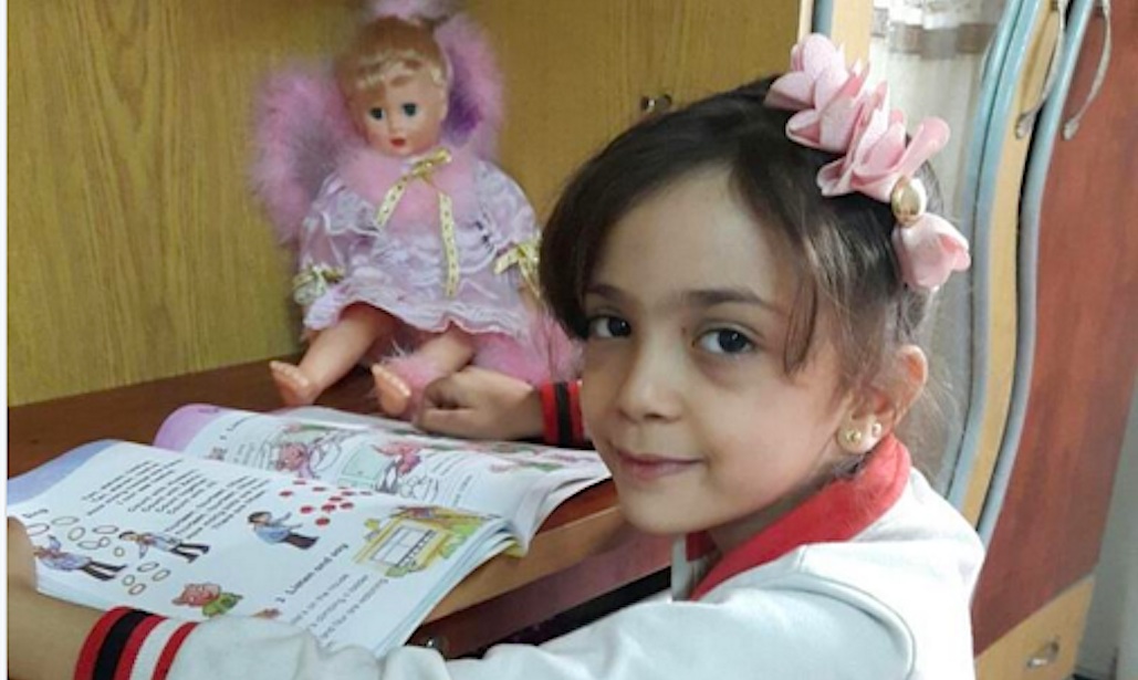 Siria, la guerra raccontata da una bambina