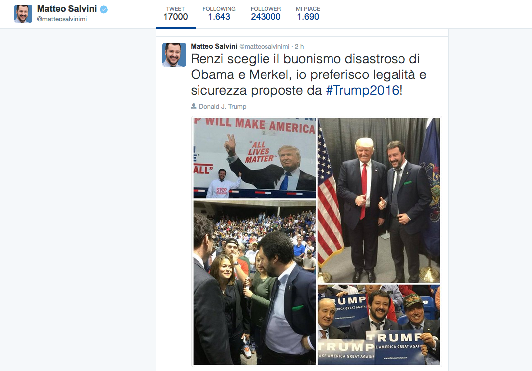 Salvini e Parisi: quanta strada per diventare leader del centrodestra