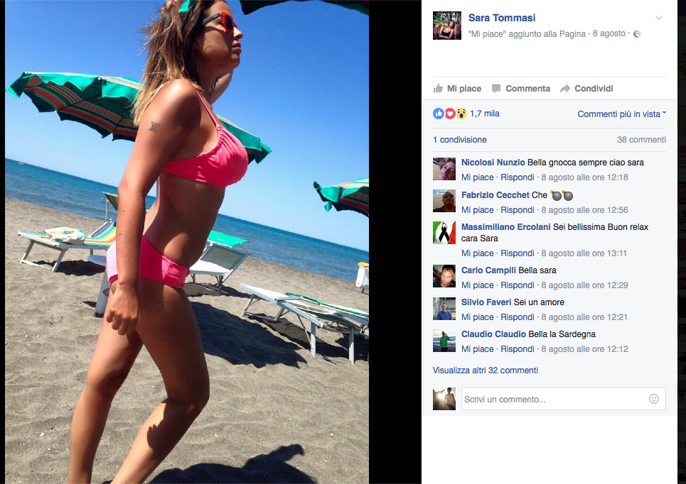 Sara Tommasi: “Sto bene, ora sogno l’Isola dei famosi” Sara Tommasi: “Sto bene, ora sogno l’Isola dei famosi”