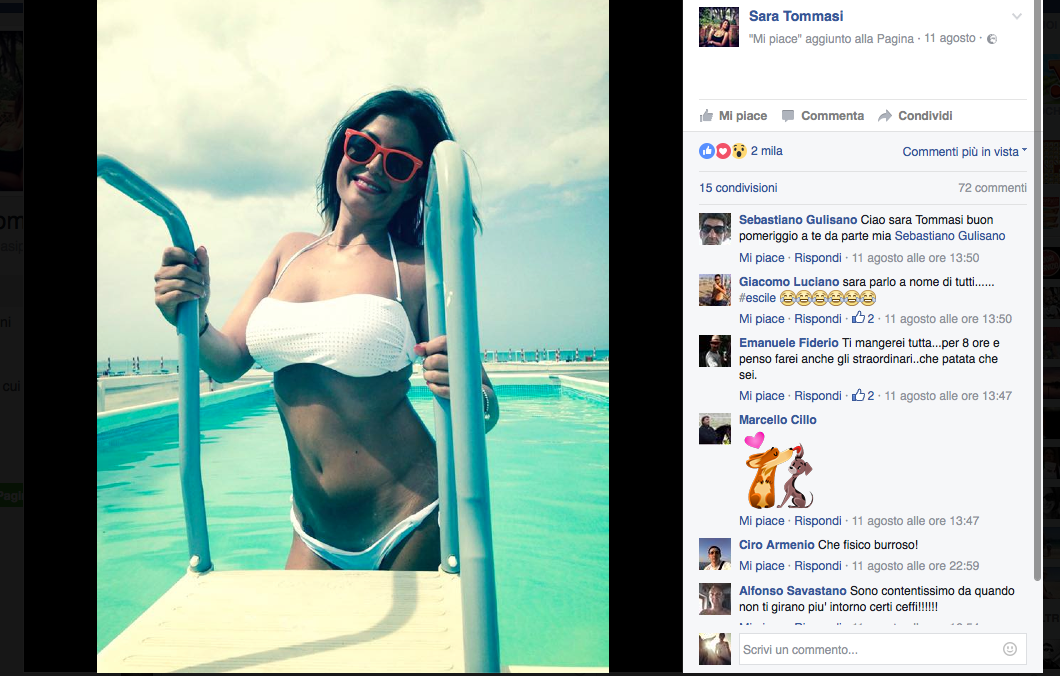 Sara Tommasi: “Sto bene, ora sogno l’Isola dei famosi” Sara Tommasi: “Sto bene, ora sogno l’Isola dei famosi”