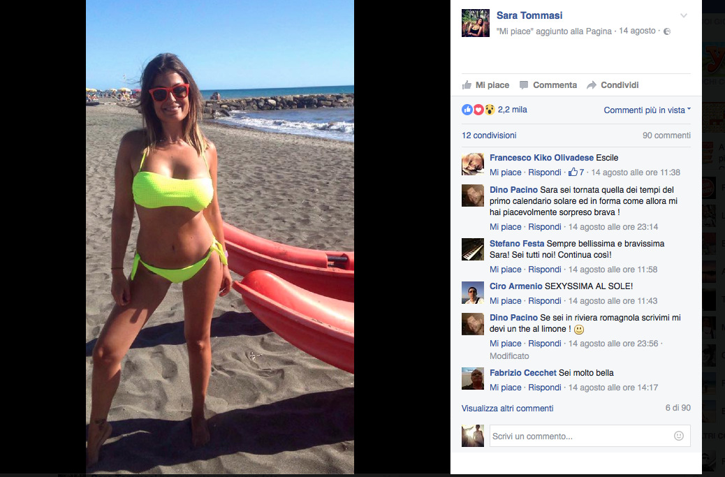 Sara Tommasi: “Sto bene, ora sogno l’Isola dei famosi” Sara Tommasi: “Sto bene, ora sogno l’Isola dei famosi”