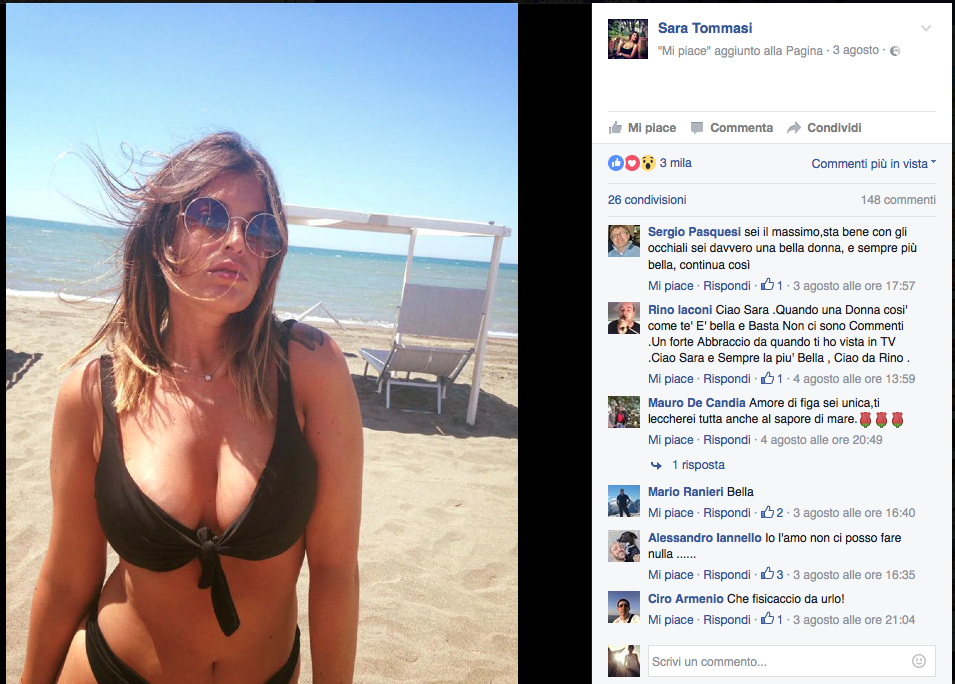 Sara Tommasi: “Sto bene, ora sogno l’Isola dei famosi” Sara Tommasi: “Sto bene, ora sogno l’Isola dei famosi”