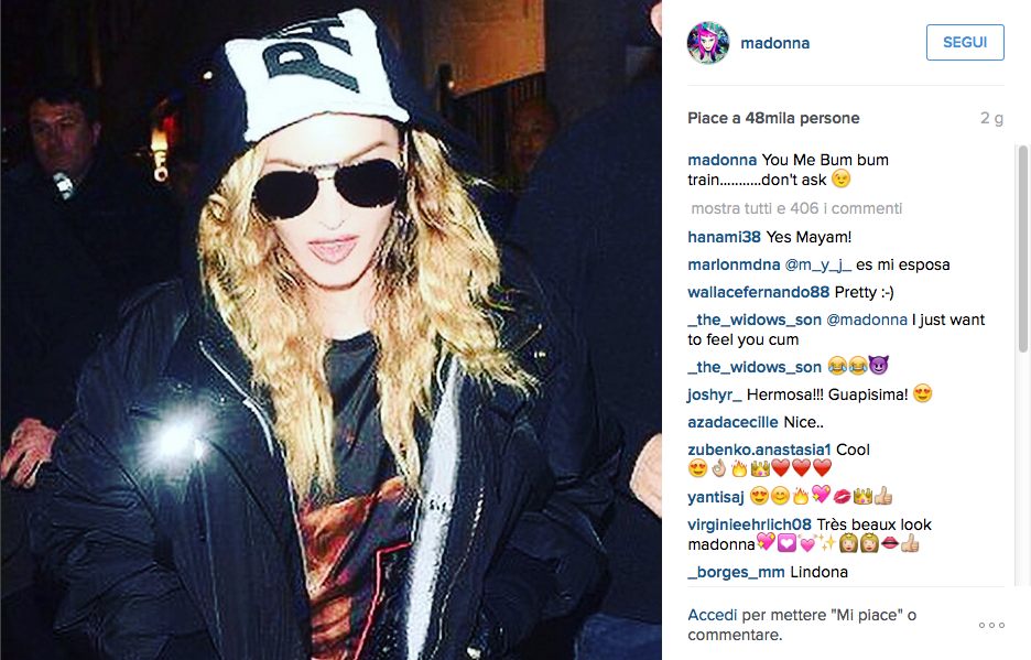 Madonna difende il figlio Rocco dopo l’arresto