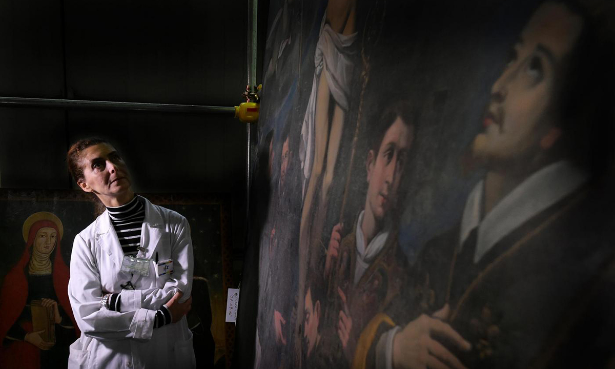 Terremoto Centro Italia: opere d’arte ferite in restauro a Cittaducale Terremoto Centro Italia: opere d’arte ferite in restauro a Cittaducale