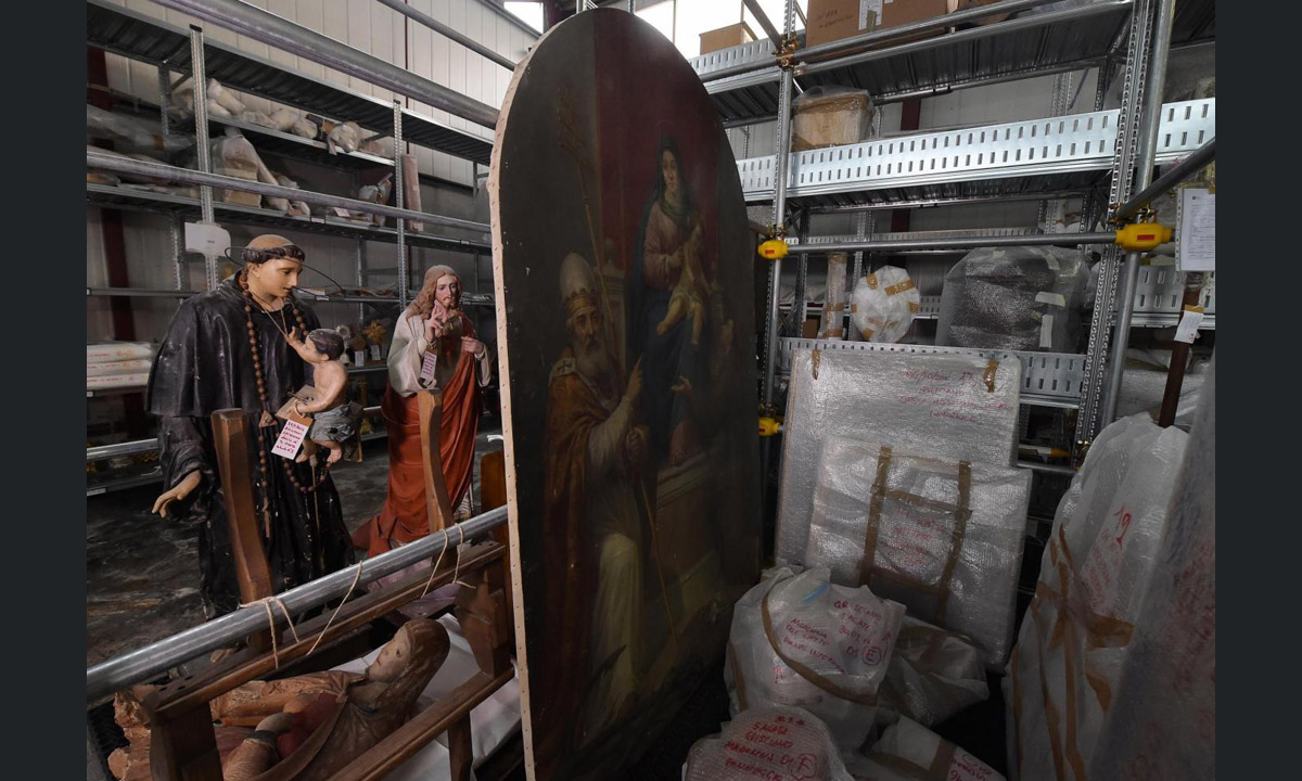 Terremoto Centro Italia: opere d’arte ferite in restauro a Cittaducale Terremoto Centro Italia: opere d’arte ferite in restauro a Cittaducale