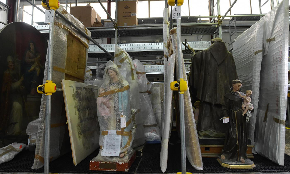 Terremoto Centro Italia: opere d’arte ferite in restauro a Cittaducale Terremoto Centro Italia: opere d’arte ferite in restauro a Cittaducale