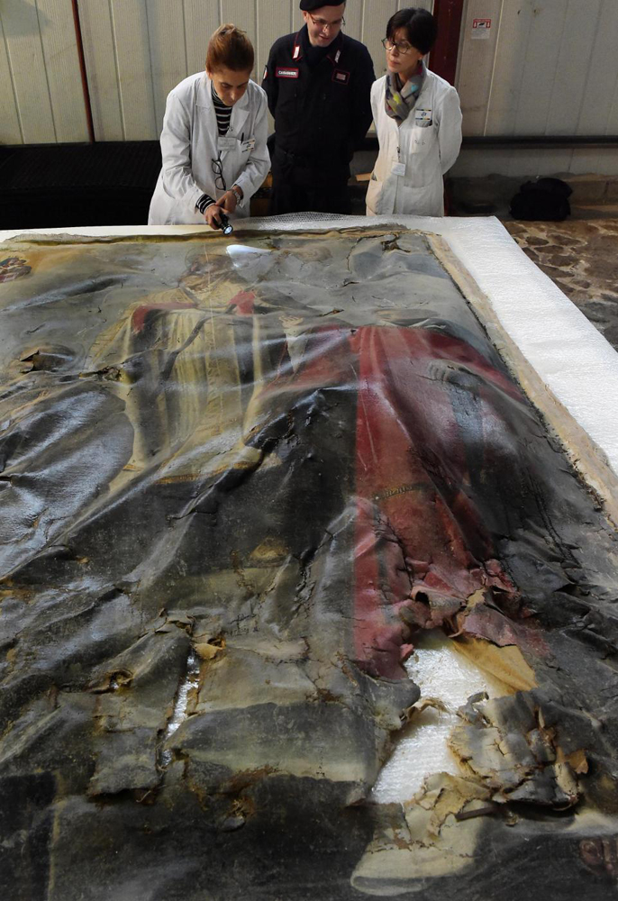 Terremoto Centro Italia: opere d’arte ferite in restauro a Cittaducale Terremoto Centro Italia: opere d’arte ferite in restauro a Cittaducale