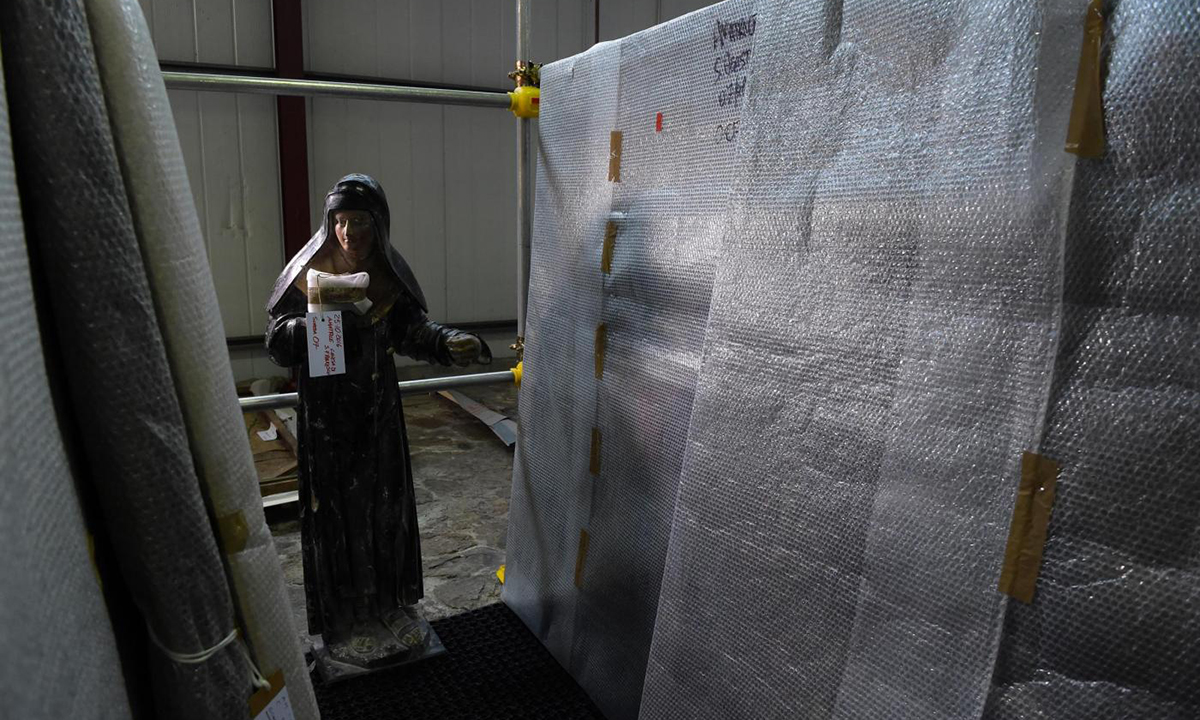 Terremoto Centro Italia: opere d’arte ferite in restauro a Cittaducale Terremoto Centro Italia: opere d’arte ferite in restauro a Cittaducale