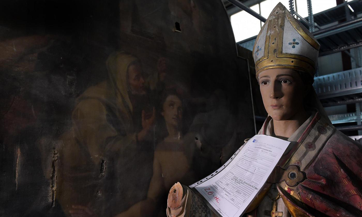 Terremoto Centro Italia: opere d’arte ferite in restauro a Cittaducale Terremoto Centro Italia: opere d’arte ferite in restauro a Cittaducale