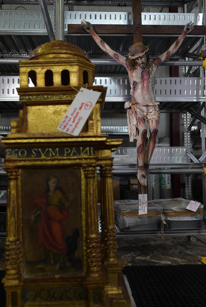 Terremoto Centro Italia: opere d’arte ferite in restauro a Cittaducale Terremoto Centro Italia: opere d’arte ferite in restauro a Cittaducale